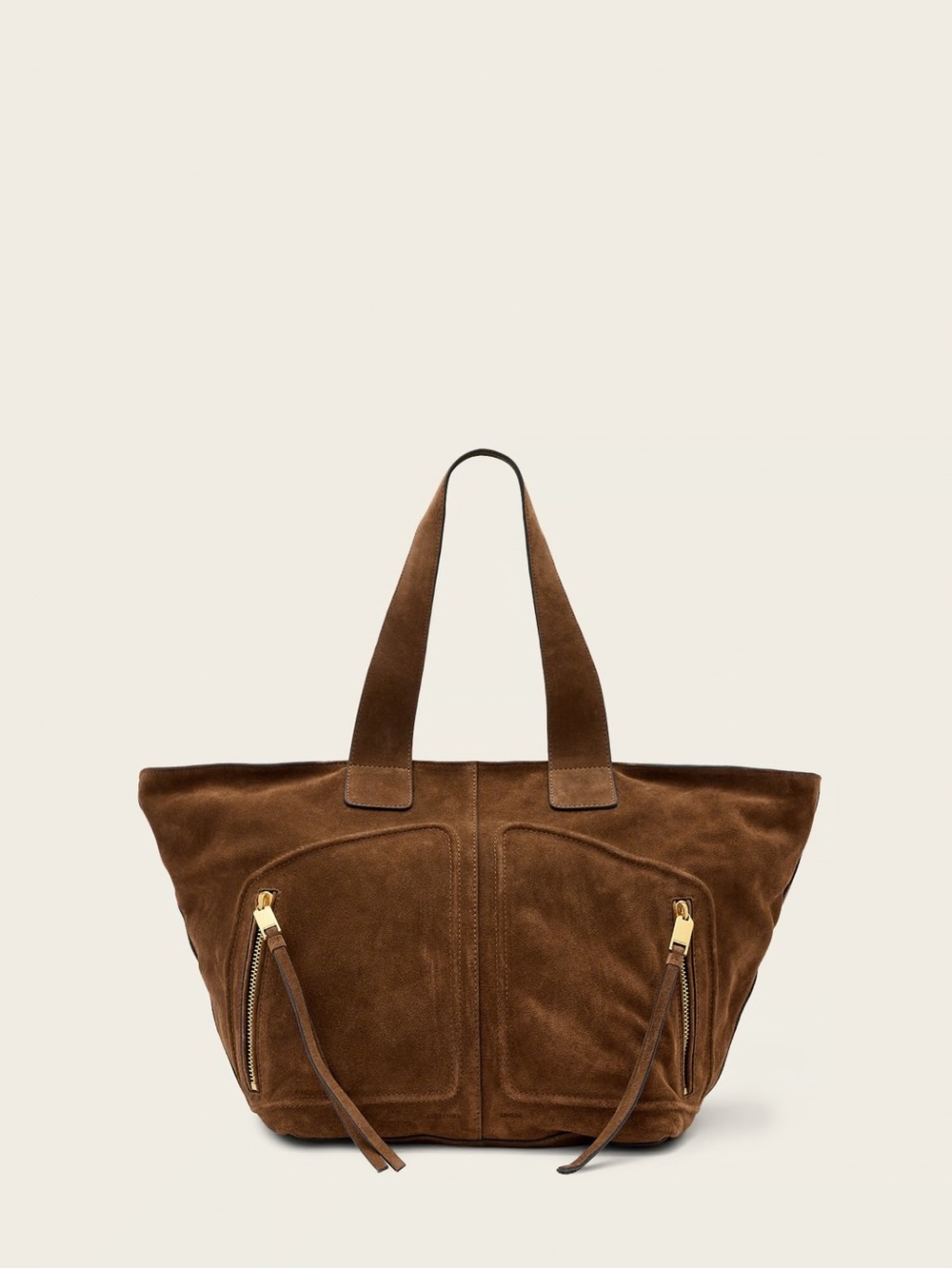 AllSaints 100% Suede Jean Ray Tote